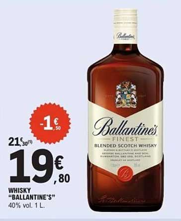 WHISKY "BALLANTINE'S"