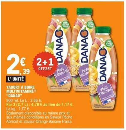 Yaourt à boire Multivitamine® "Danao"