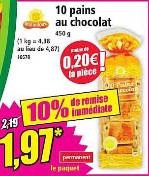 10 pains au chocolat