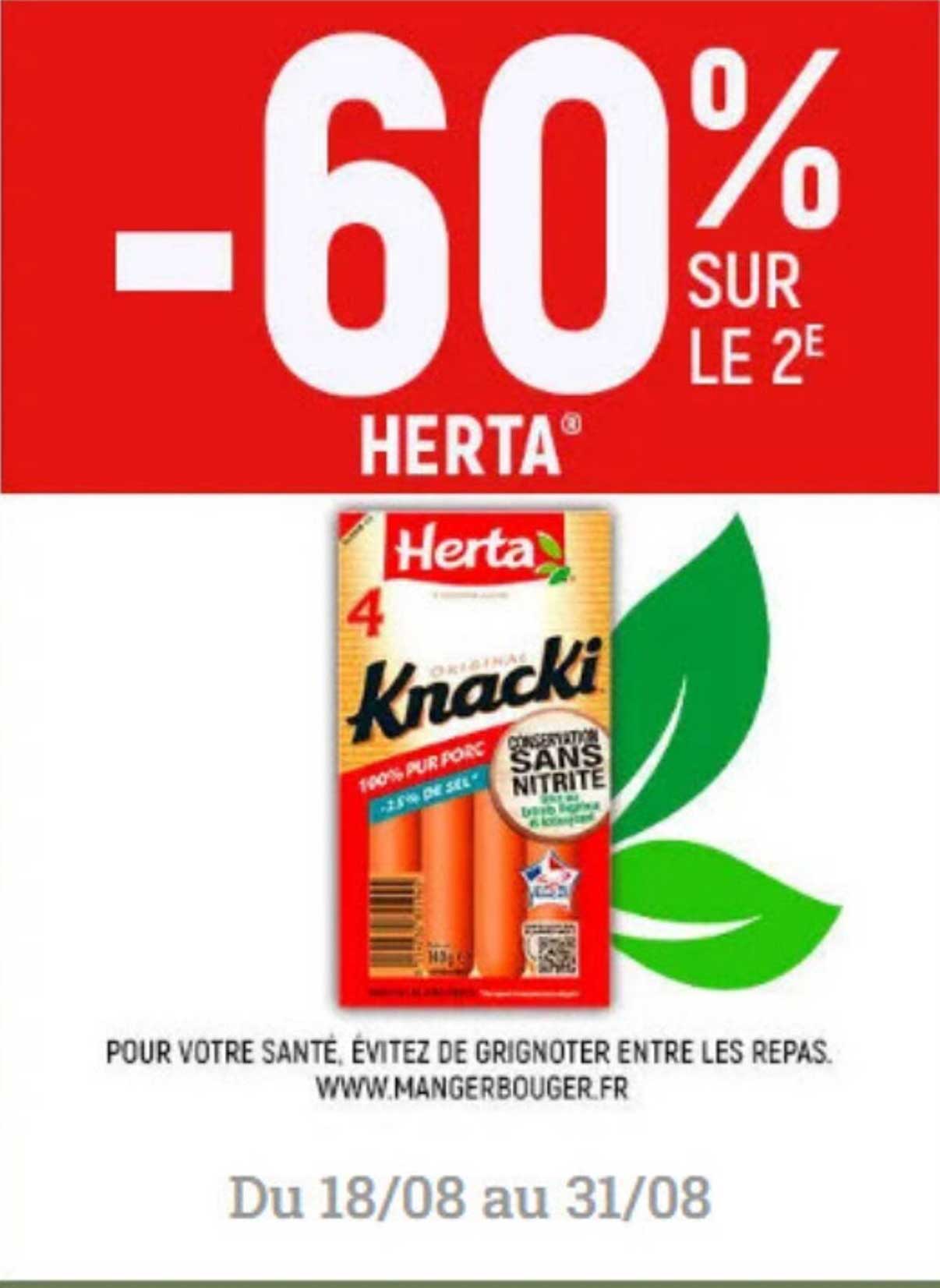 -60% SUR LE 2E HERTA®