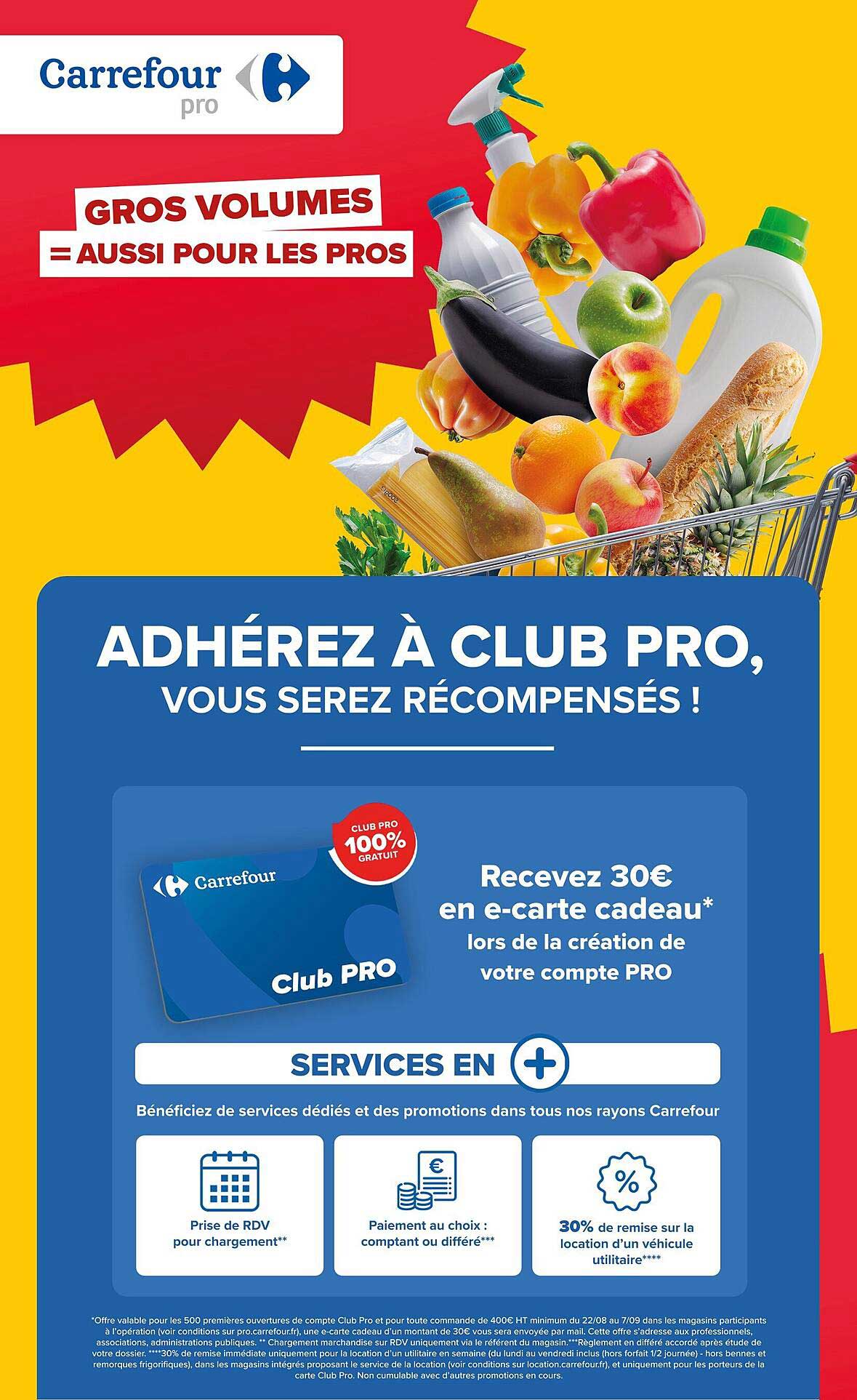 Adhérez à Club PRO, vous serez récompensés !