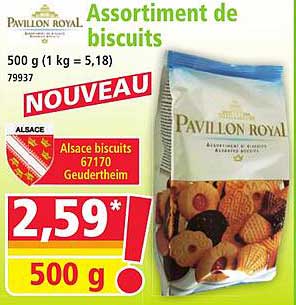 Assortiment de biscuits