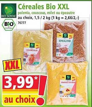 Céréales Bio XXL