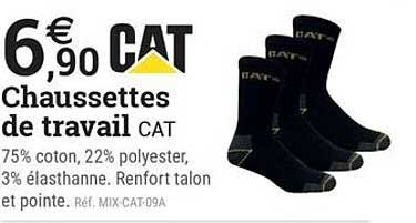 Chaussettes de travail CAT