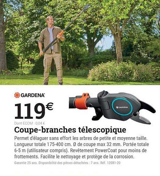 Coupe-branches télescopique