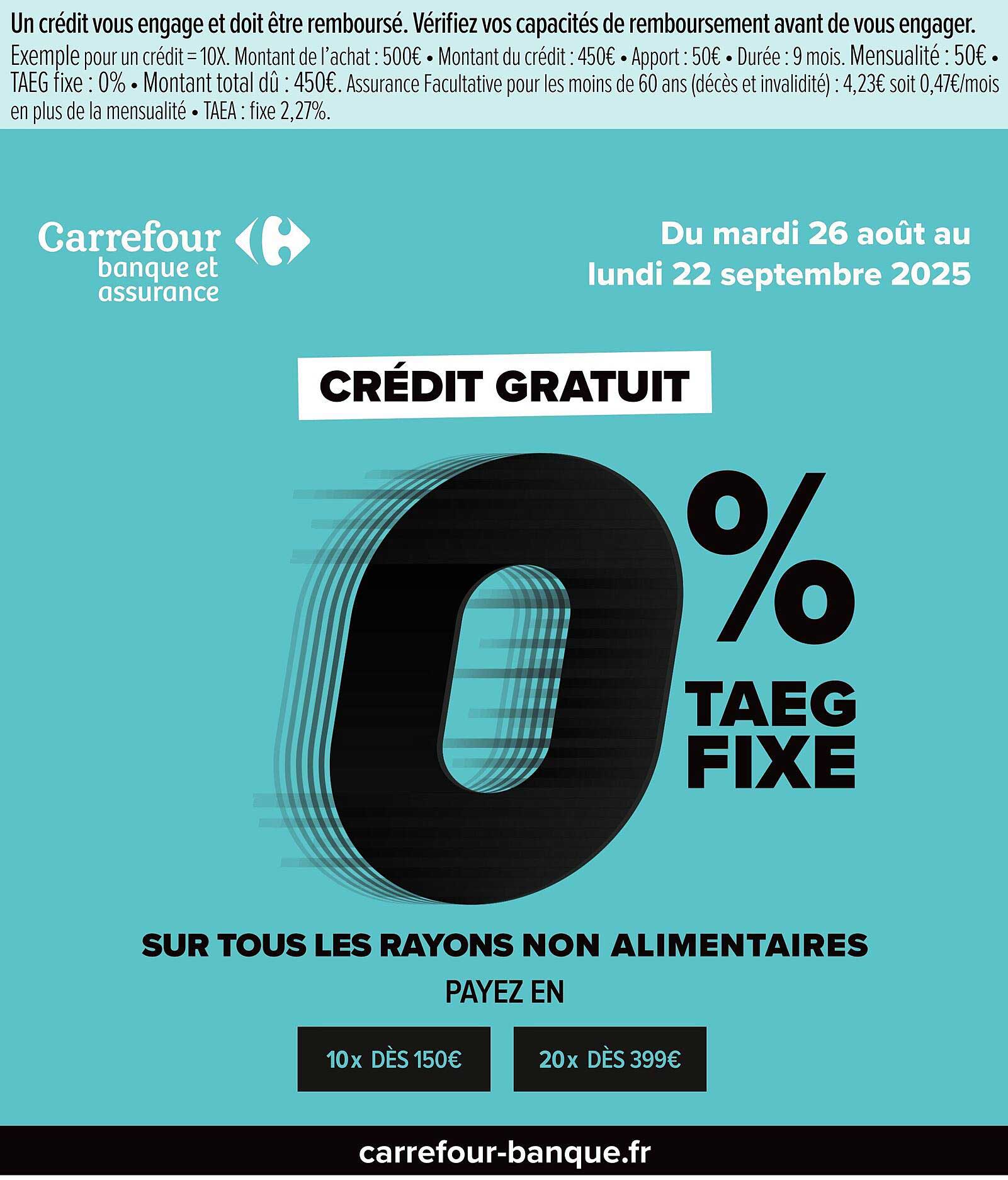 CRÉDIT GRATUIT