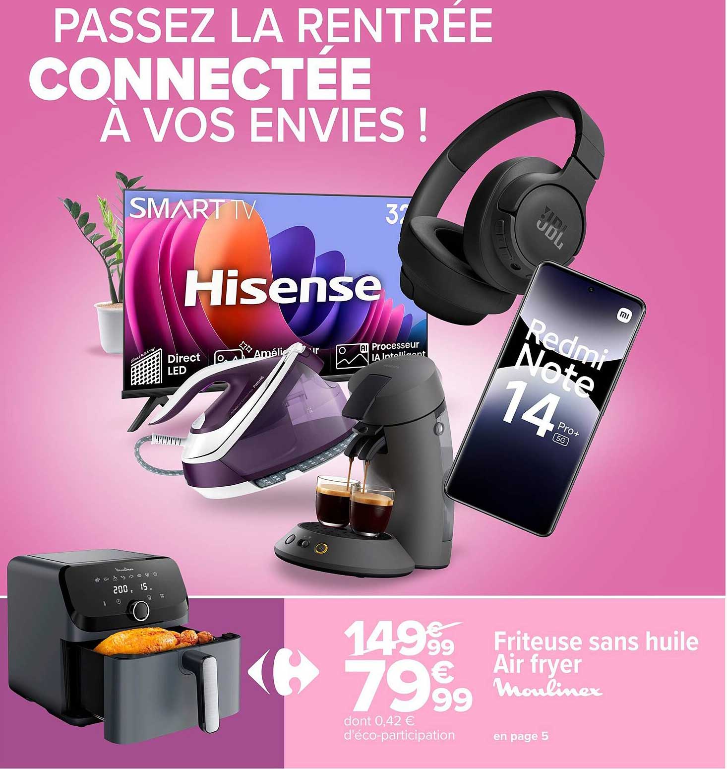 Friteuse sans huile Air fryer Moulinex