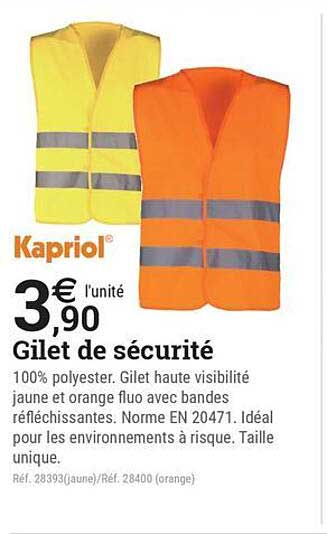 Gilet de sécurité
