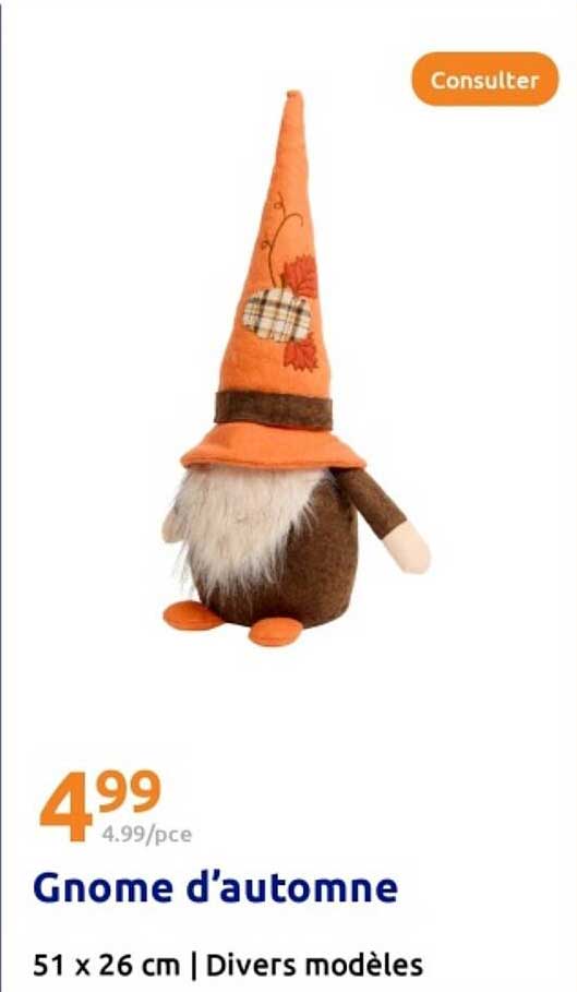 Gnome d’automne