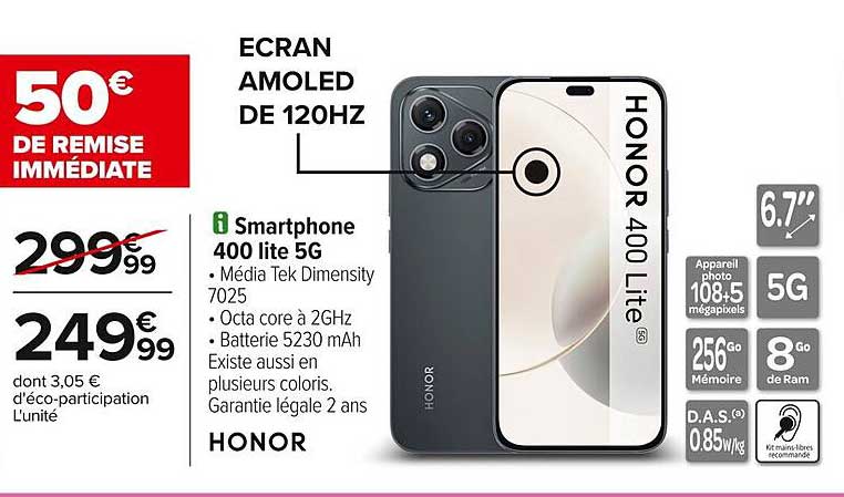 HONOR 400 Lite 5G