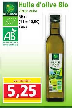 Huile d'olive Bio