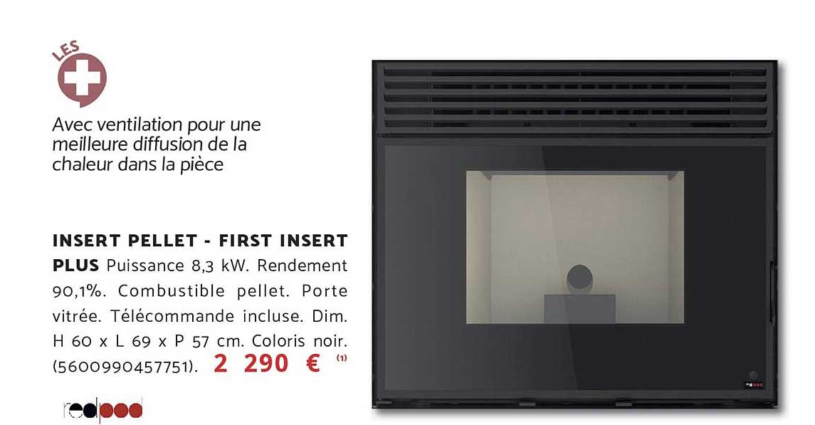 INSERT PELLET - FIRST INSERT PLUS