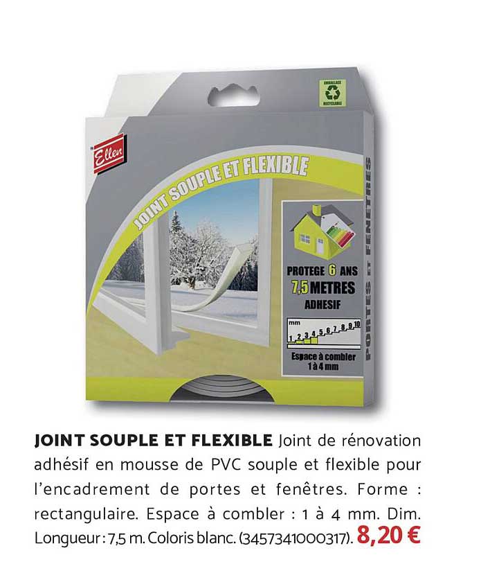 JOINT SOUPLE ET FLEXIBLE