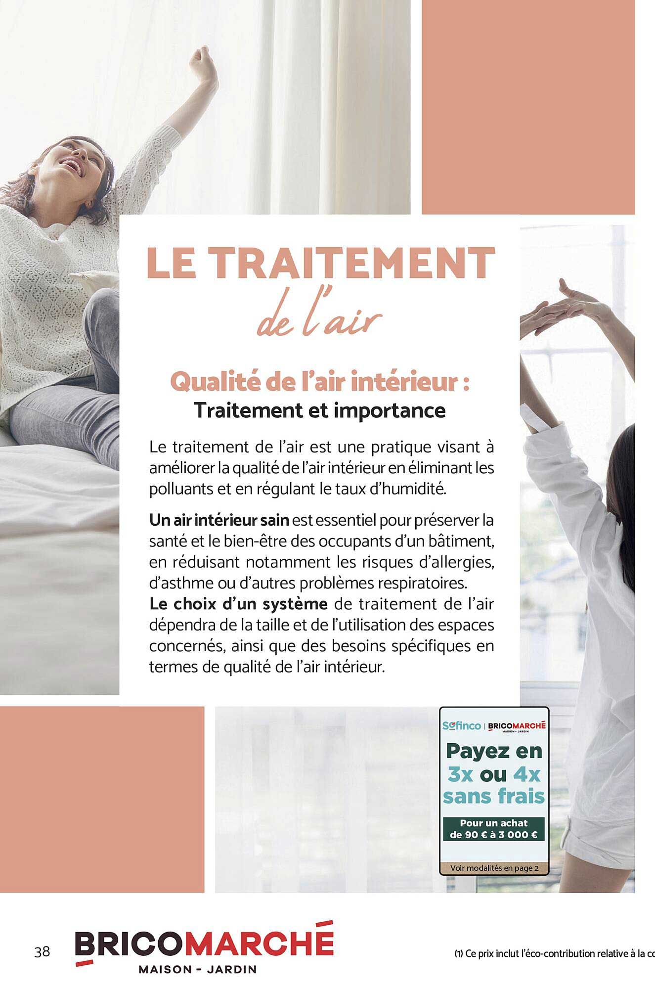 LE TRAITEMENT de l'air