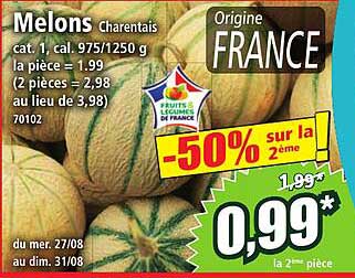 Melons Charentais