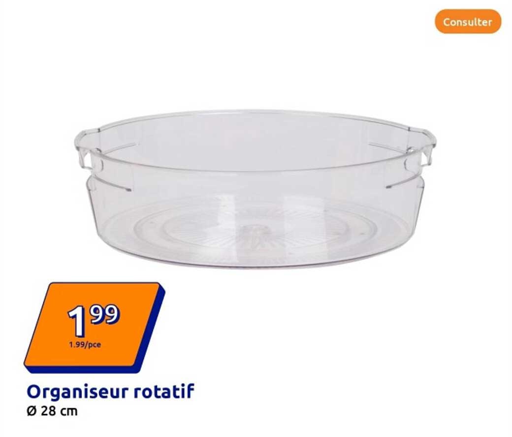 Organiseur rotatif Ø 28 cm