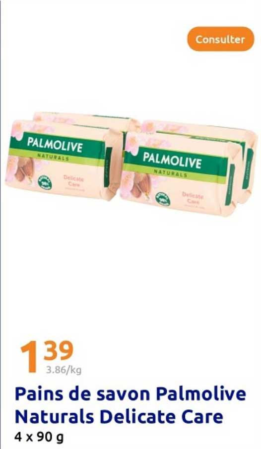 Pains de savon Palmolive Naturals Delicate Care