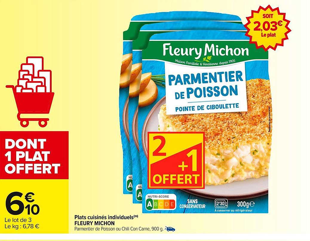 Parmentier de Poisson Pointe de Ciboulette