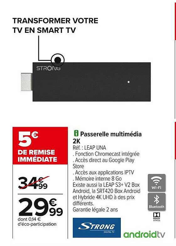 Passerelle multimédia 2K