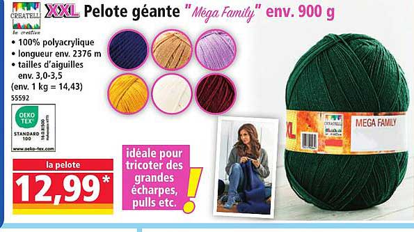 Pelote géante " Mega Family"