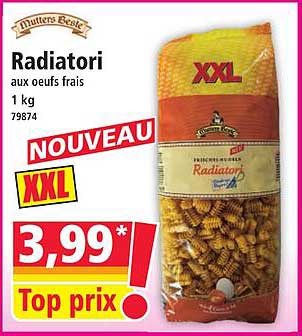 Radiatori aux oeufs frais 1 kg