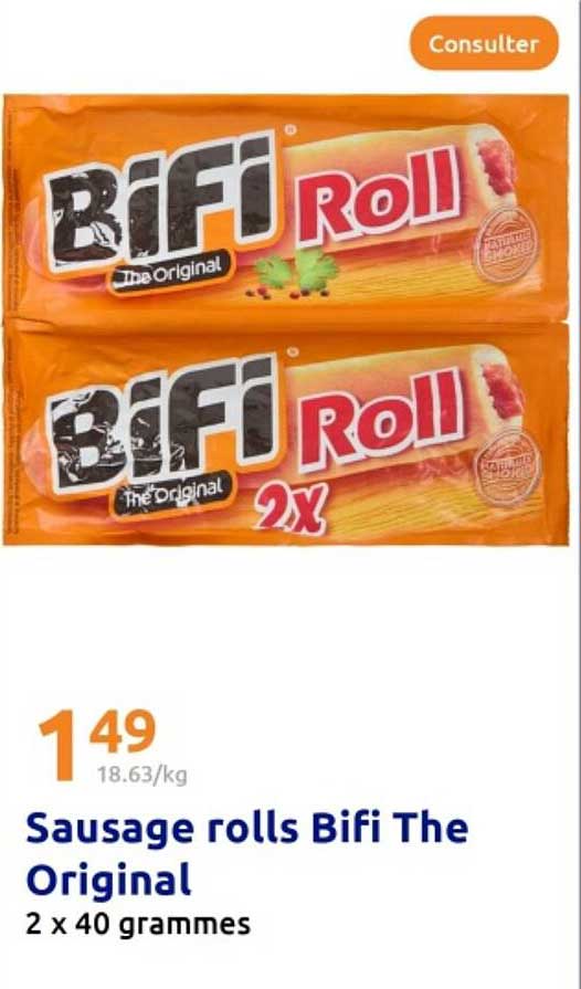 Sausage rolls Bifi The Original
