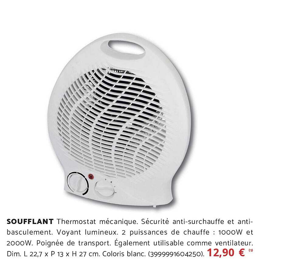 SOUFFLANT Thermostat mécanique