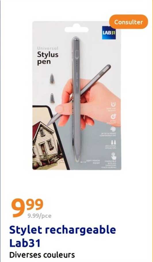 Stylet rechargeable Lab31