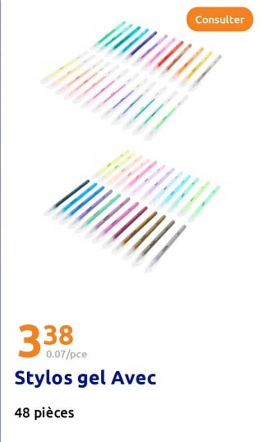 Stylos gel Avec