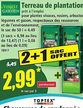 Terreau de plantation