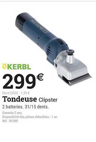 Tondeuse Clipster