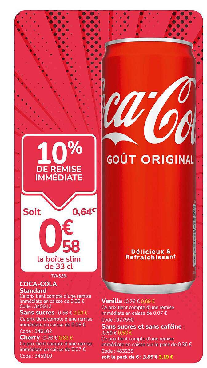 10% DE REMISE IMMÉDIATE