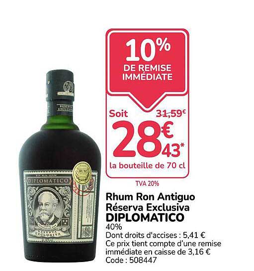 10% DE REMISE IMMEDIATE