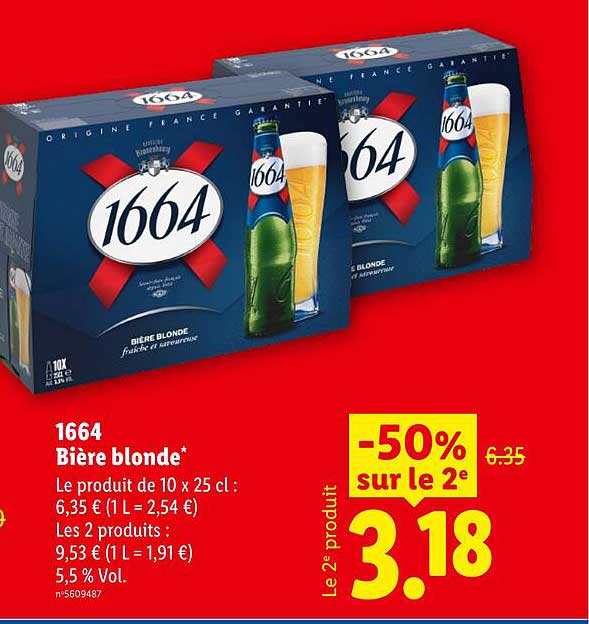 1664 Bière blonde*