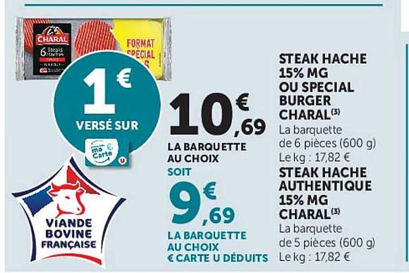 1€ versé sur