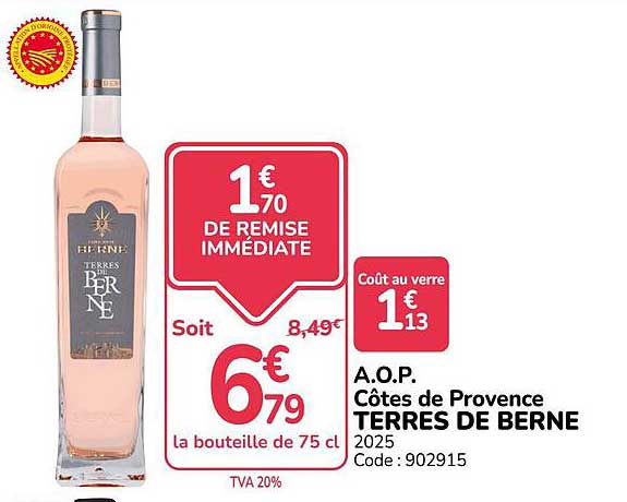1€70 DE REMISE IMMÉDIATE