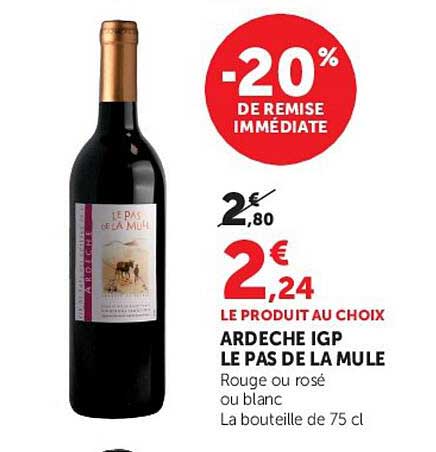 -20% DE REMISE IMMÉDIATE