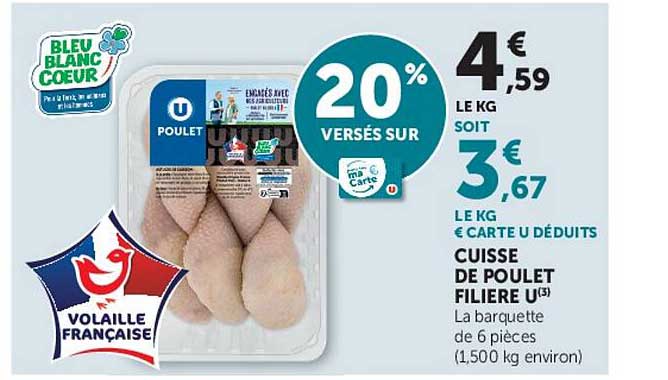 20% versés sur