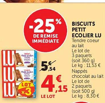 -25% DE REMISE IMMÉDIATE