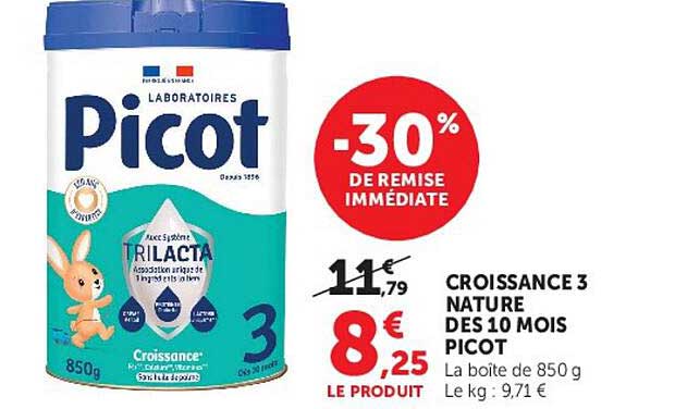 -30% DE REMISE IMMÉDIATE