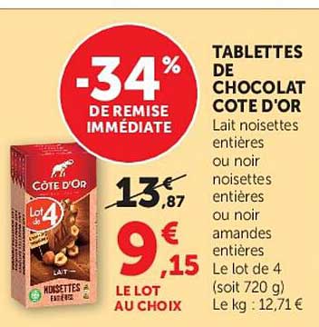 -34% DE REMISE IMMÉDIATE