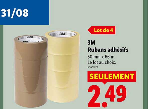 3M Rubans adhésifs