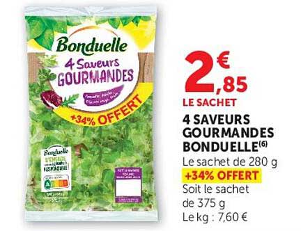 4 SAVEURS GOURMANDES BONDUELLE(6)