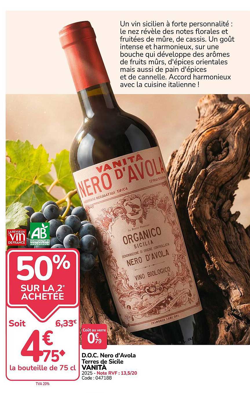 50% SUR LA 2e ACHETÉE