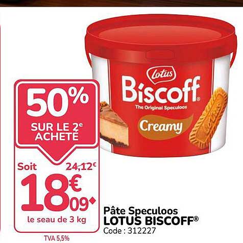 50% SUR LE 2e ACHETÉ