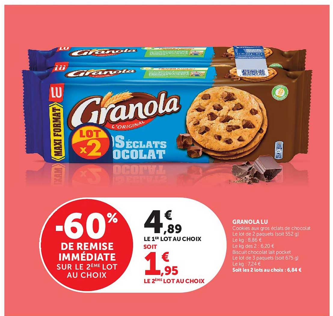 -60% DE REMISE IMMÉDIATE SUR LE 2ÈME LOT AU CHOIX