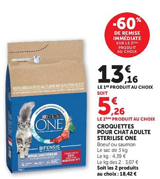 -60% de remise immédiate sur le 2ème produit au choix