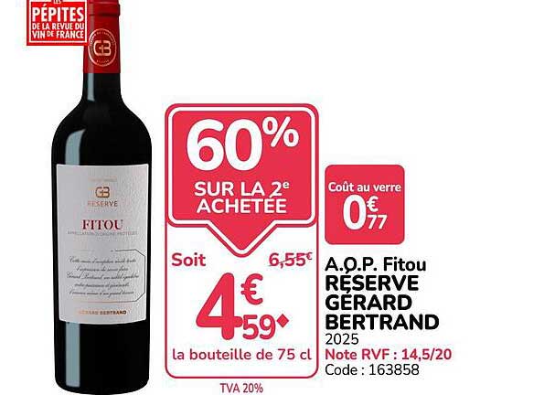 60% SUR LA 2e ACHETÉE