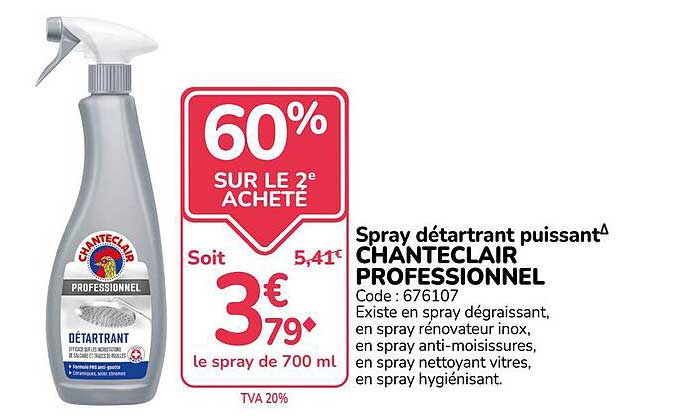 60% SUR LE 2e ACHETÉ
