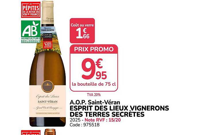 A.O.P. Saint-Véran ESPRIT DES LIEUX VIGNERONS DES TERRES SECRÈTES